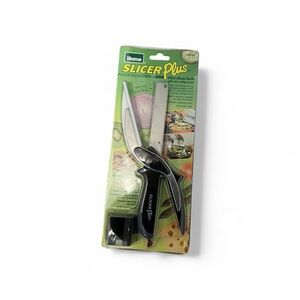Home Slicer Plus Knife Set - Black and Silver